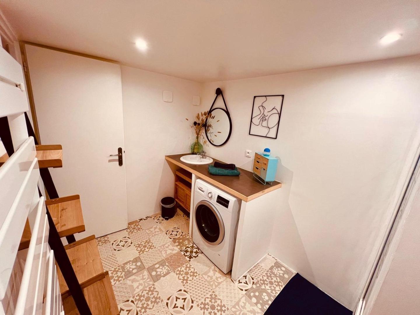 Le Camille Charming With Garden 5 Min Chu Apartment Поатие Екстериор снимка