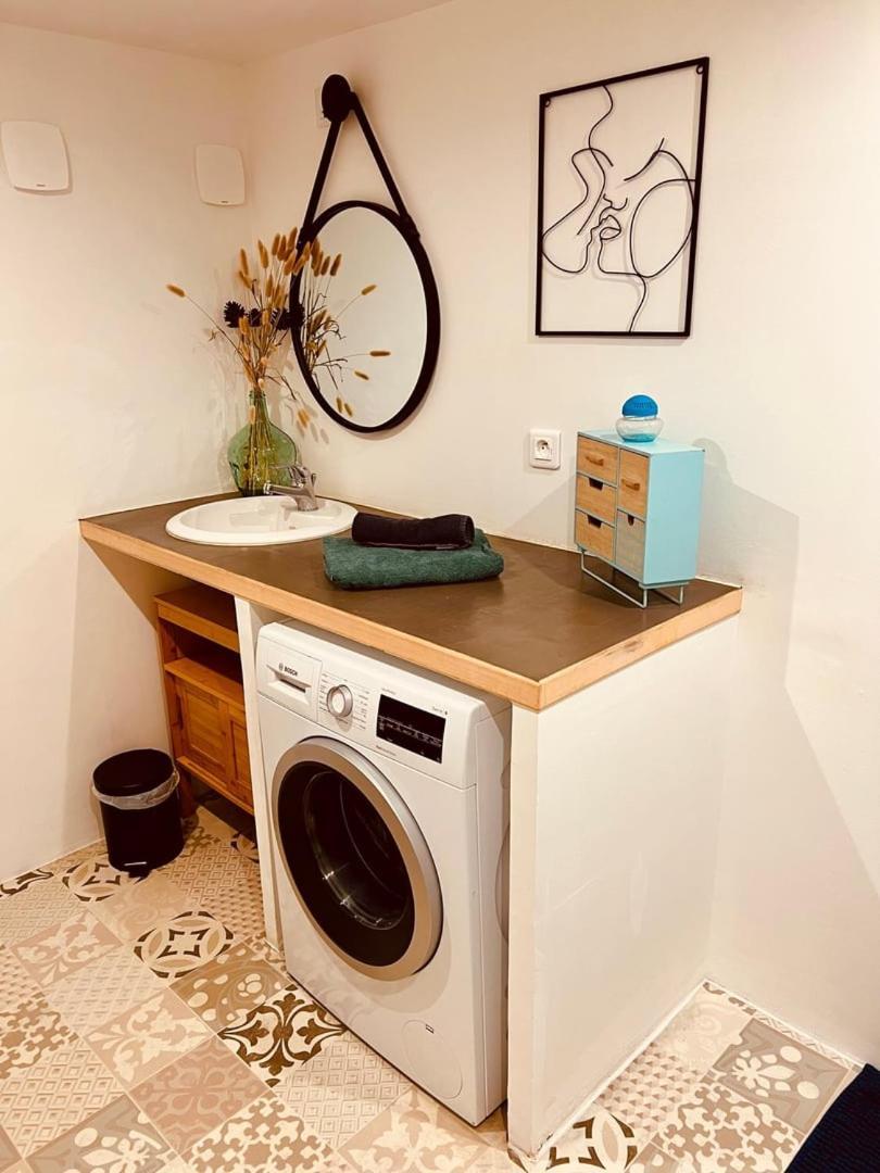 Le Camille Charming With Garden 5 Min Chu Apartment Поатие Екстериор снимка